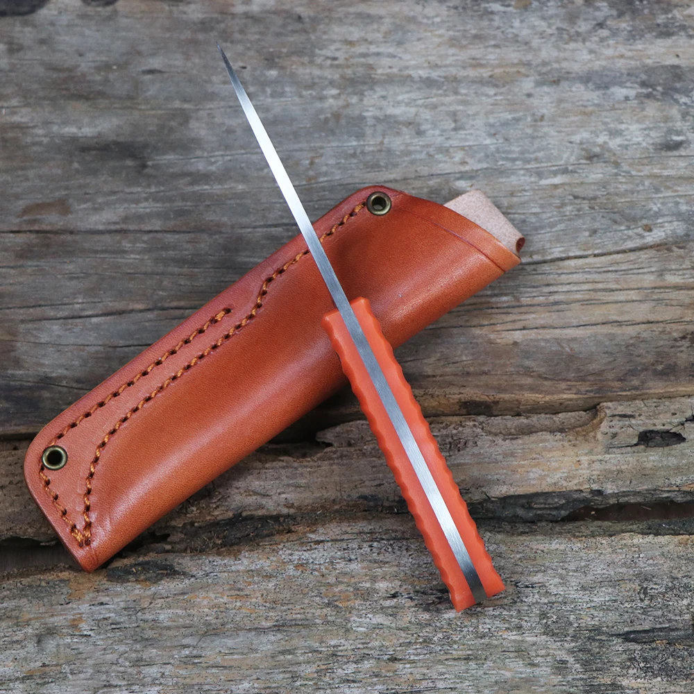 Инструменты Shengshi фиксированное зеркальное лезвие оранжевая Ручка G10