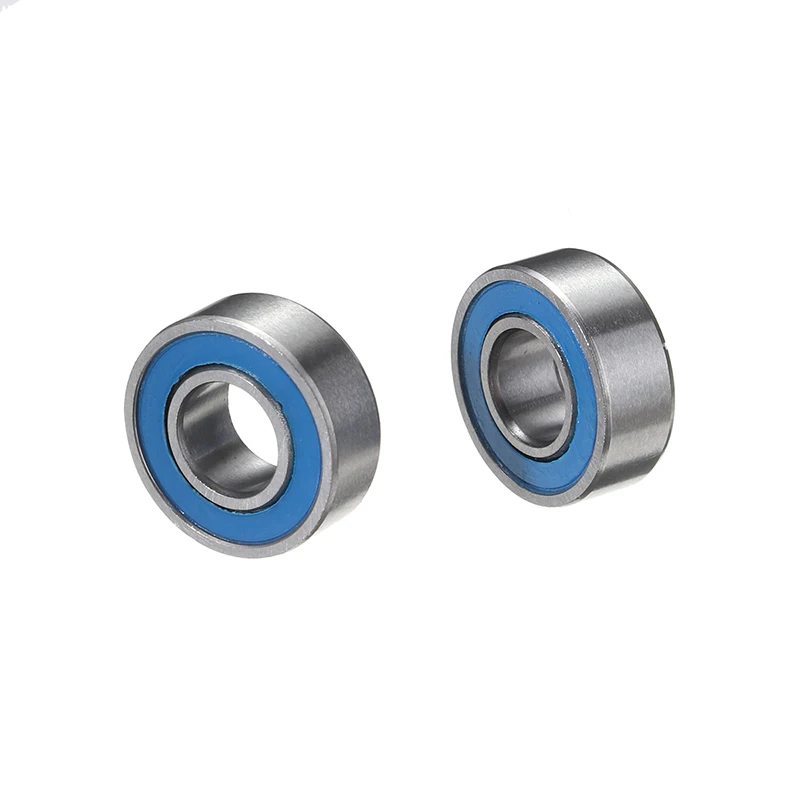 10 шт. миниатюрный шарикоподшипник MR115RS с глубоким желобом синие резиновые