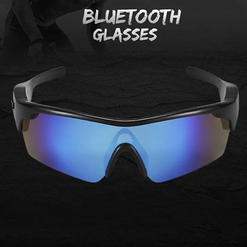 Jual Kacamata Hitam Modis Ponsel Pintar Headset Bluetooth Kacamata Headphone Nirkabel Pemutar Musik Kacamata Hitam Panggilan Ponsel Earphone