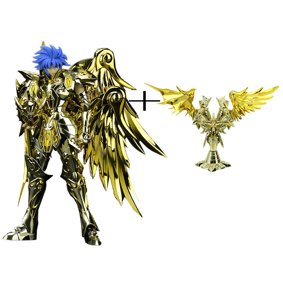 

Tronzo GT Model Saint Seiya EX Gemini SAGA Kanon God Cloth PVC Action Figure Model Saint Cloth Object Shape Soul of Gold Toys