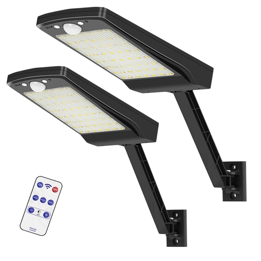 56 светодиодный светильник на солнечной батарее s IP65 Настенный водонепроницаемый