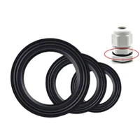 pg7pg48 black rubber sealing ring waterproof washer o ring gasket for ip68 nylon cable glands