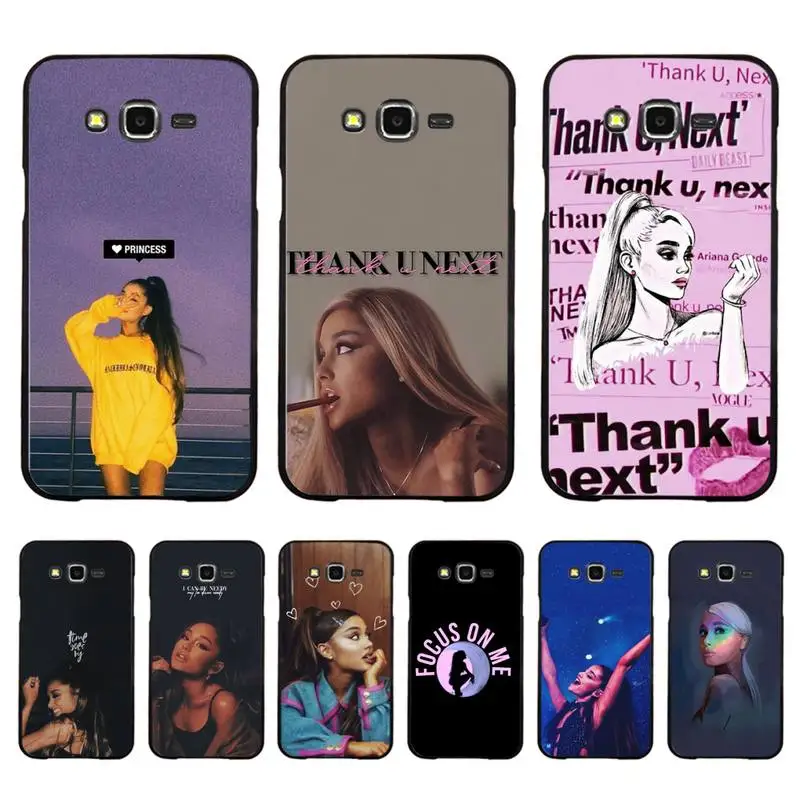 

Cute Girl Singer gifts Thank U Next Phone Case For Samsung Galaxy J4plus J6 J5 J72016 J7prime cover for J7Core J6plus Back Coque