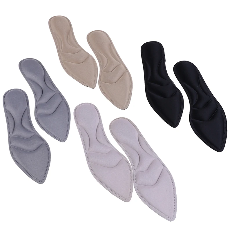 1 Pair 4D Sponge Soft Insole Arch Support for Ladies High Heels Shoes Pad Massage Comfort Insoles Cushion Inserts Foot Care | Красота и