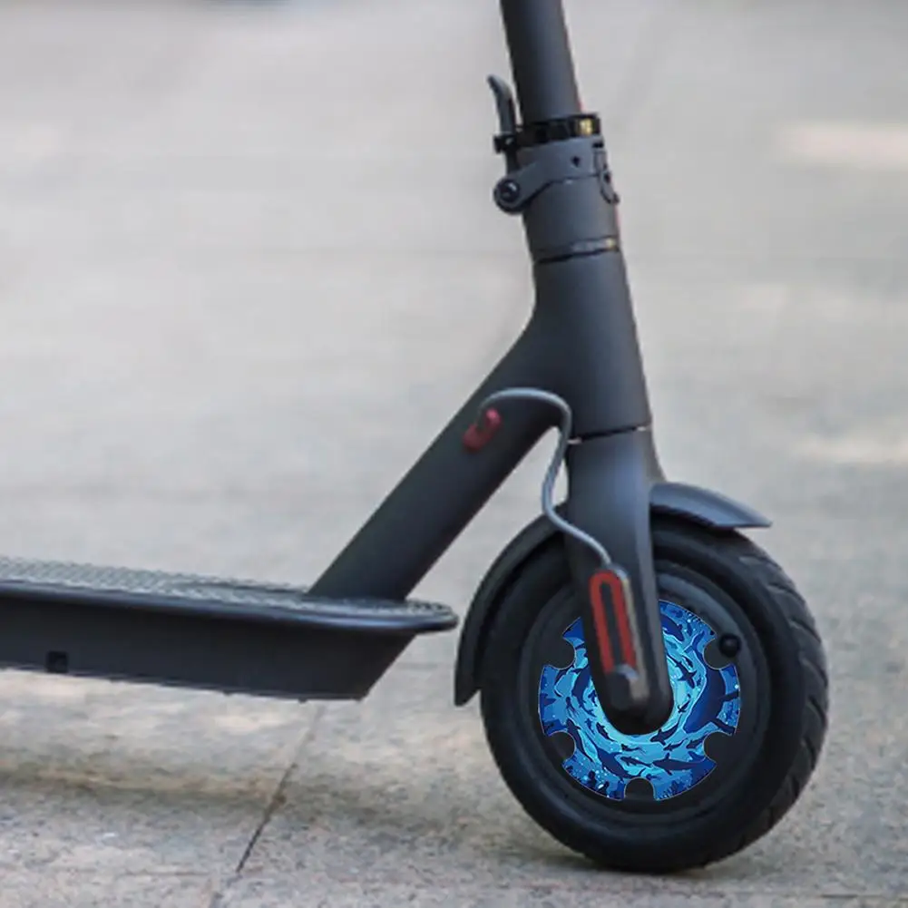 

1 Pair Scooter Motor Protection Sticker Waterproof Electric Scooter Front Wheel Sticker Cover Film For XiaoMi Scoote 1S/M365/PRO