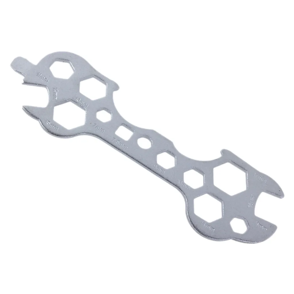 ISHOWTIENDA многофункциональный инструмент портативный ключ 8-17 мм шестигранный