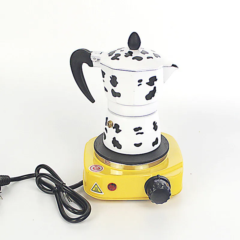 Homeleader Кофеварка итальянский топ Moka эспрессо кофейник Expresso Percolator 3 чашки
