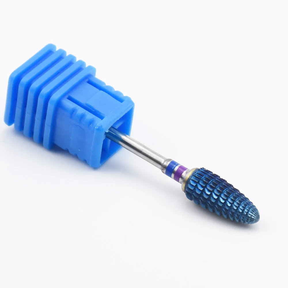 Jewhiteny 5 Тип синий твердосплавные сверла ногтя Электрический Маникюрный аппарат