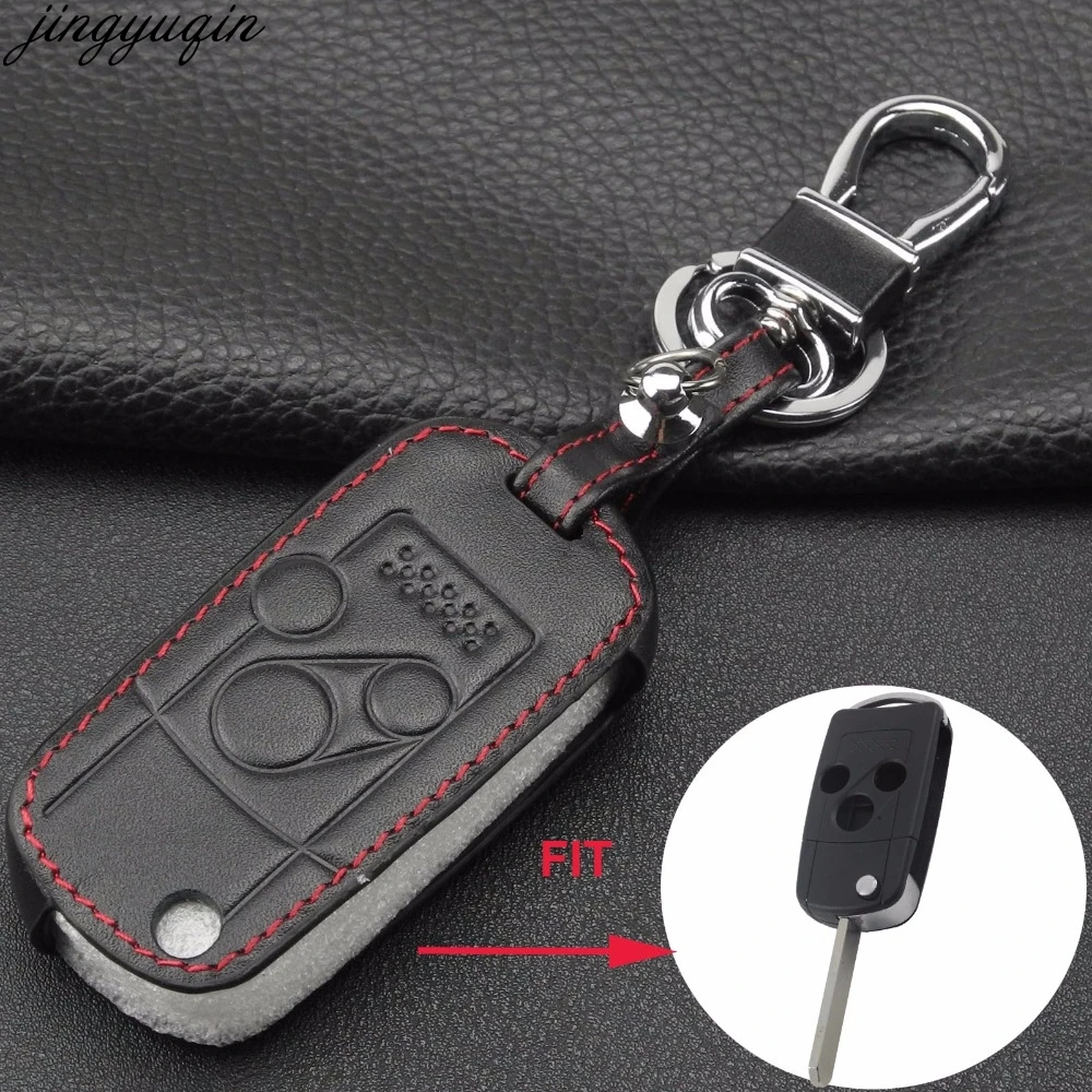 4 кнопки ремонт ДИСТАНЦИОННОГО чехол для выкидного ключа Fob вход Honda Accord Civic Pilot 3 +