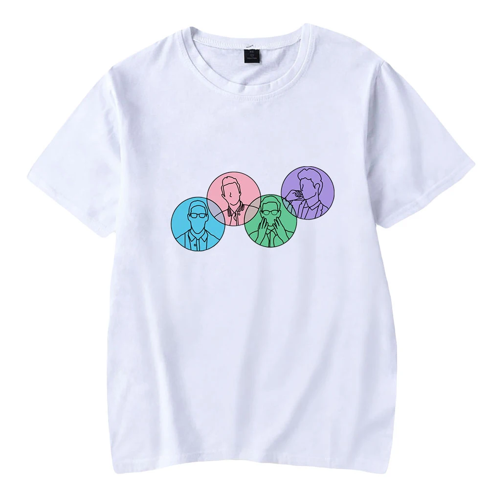 

Футболка с принтом The Try Guys для мужчин и женщин, Повседневная Уличная одежда в стиле граффити, стильные детские футболки, весна-лето