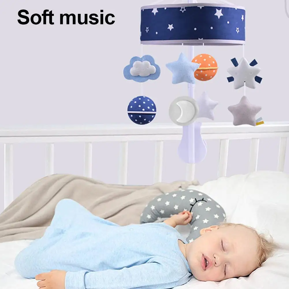 Детские игрушки для детей возрастом до 2 лет музыкальный мобиль Bed Bell карусель