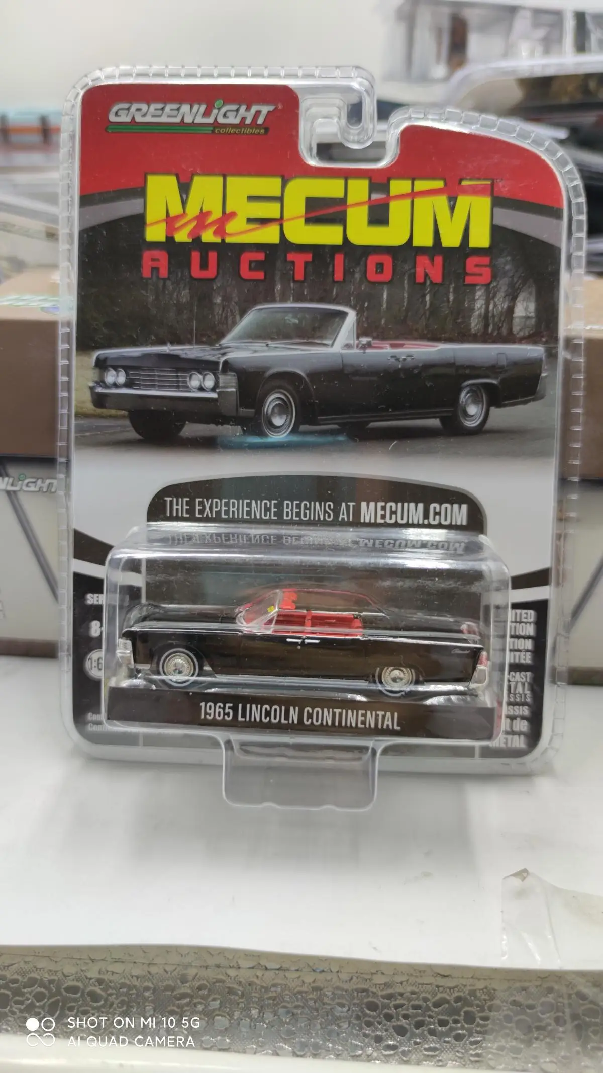 GreenLight 1:64 1965 Lin coln модель автомобиля из континентального сплава металлические