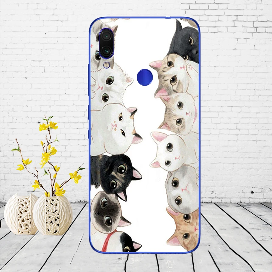 F47 Чехол для Xiaomi Redmi Note 7, силиконовый чехол для Xiaomi Redmi Note 7, задняя крышка, чехол для Redmi Note 7, чехол для телефона - Цвет: F47