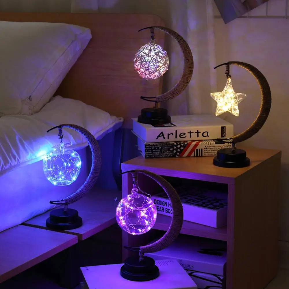 ИД Мубарак лампа в виде звезды/Луны декор для свадьбы дня рождения дома неоновый