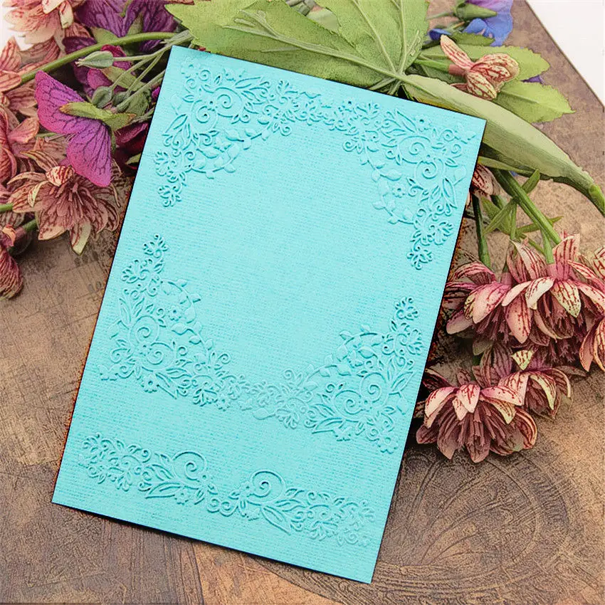 10 5x14 8 см сад лозы папки для тиснения Пластик bump Скрапбукинг DIY шаблон Fondant