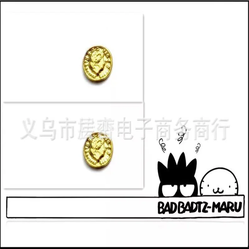 

New Style Japanese-style Explosion-6mm Gold Avatar Patch Manicure Alloy Accessory Small Accessories Accessories Alloy Accessory