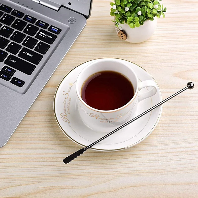 10 шт многоразовые палочки для морды кофе мешалки напитков перемешивания