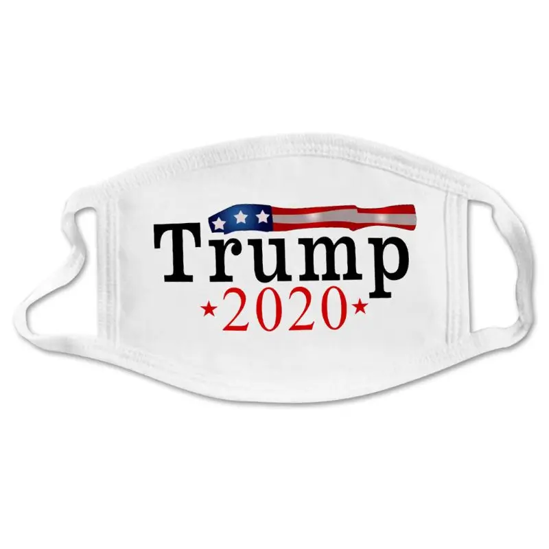 

Cotton Mouth Mask Keep America Great 2020 President Letters Face Cover For Halloween Christmas