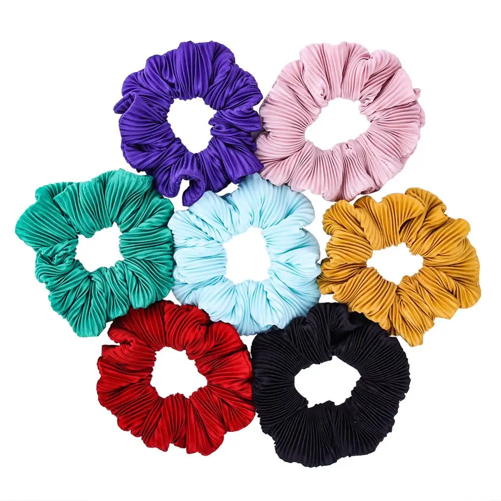 Корейский простой конский хвост держатель аксессуары для волос женщин девочек