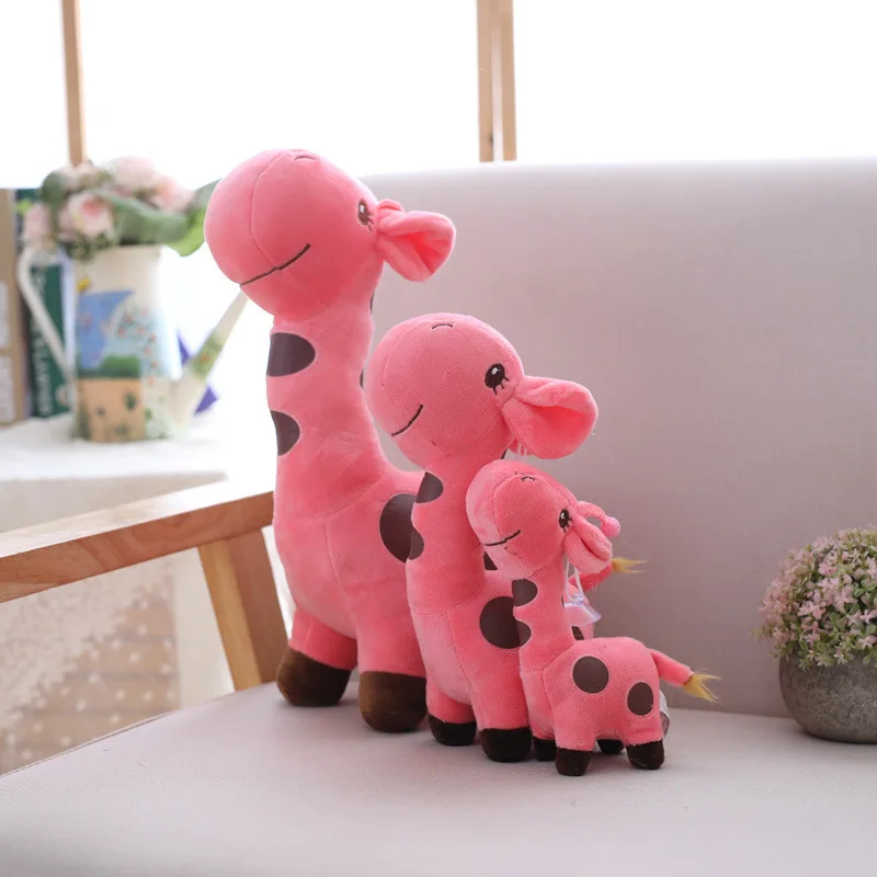 Милый подарок унисекс плюшевый жираф мягкая игрушка животное уважаемая кукла