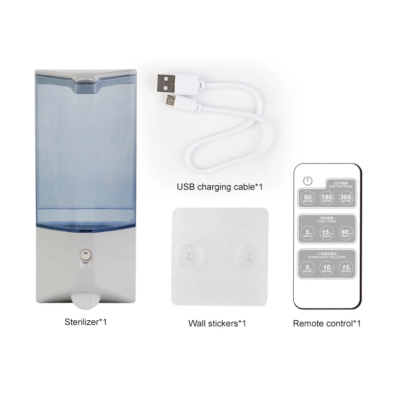 

Automatic Hand Sanitizer Human Body Sensing Sensor 250ml Alcohol Hand Sanitizer Spray Machine Induction For Kitchen Bathroom