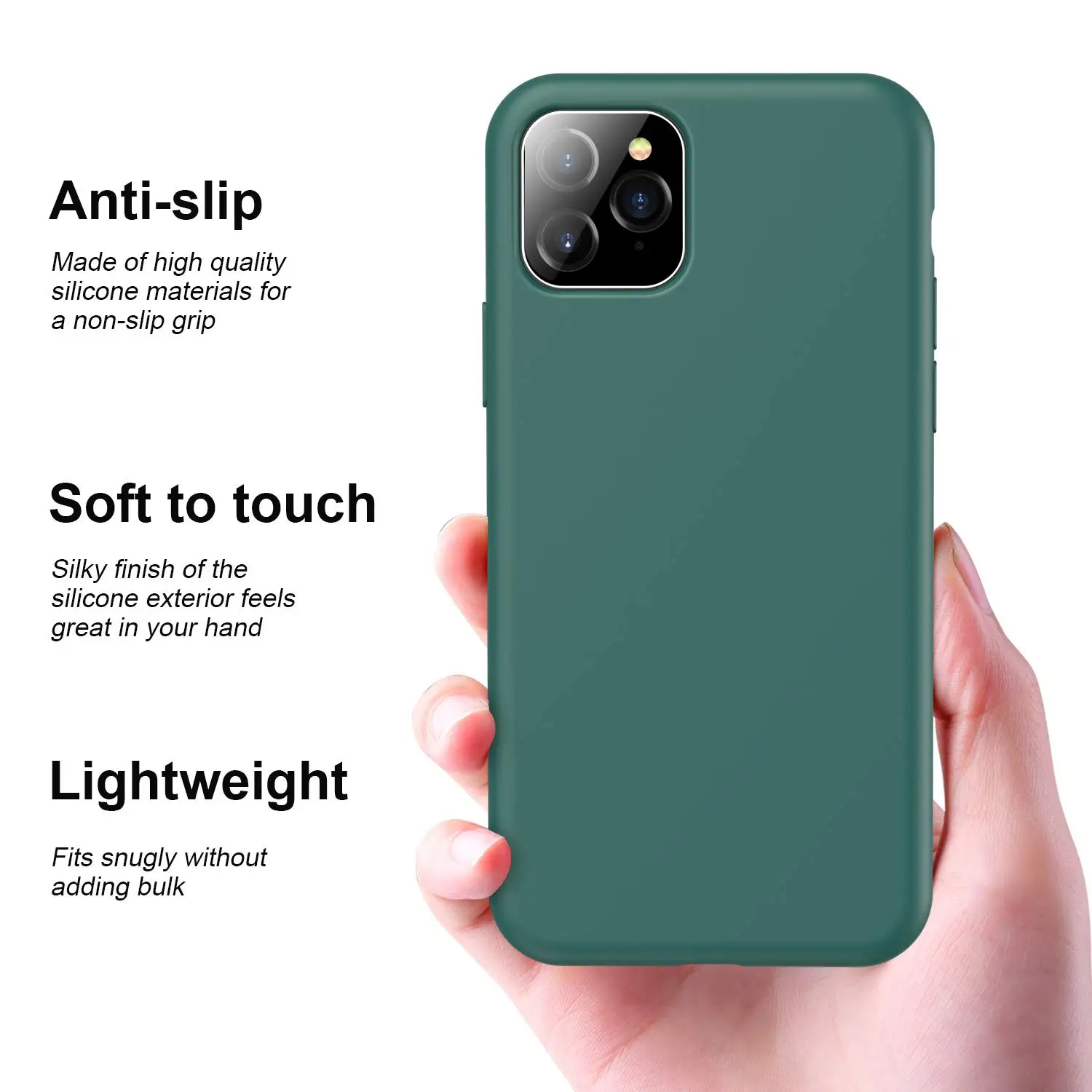 Ультра тонкий жидкостный Мягкий силиконовый чехол для iPhone 11 Pro Max 8 Plus из