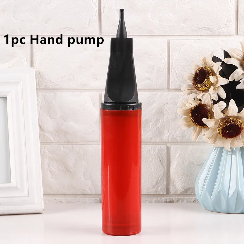 Hand pump 10 шт./лот, двухслойные латексные воздушные шары для украшения дня рождения и свадебной вечеринки, вечерние украшения с Минни Маус - Цвет: Hand pump