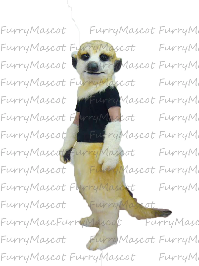 Suricata Профессиональный пушистый сурикатский костюм 200% как на картинке талисман