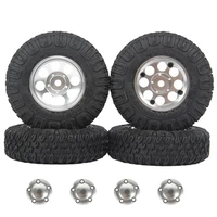 metal wheels rim and rubber tires set for mn86s mn86 mn86ks mn86k mn g500 112 rc crawler car upgrade parts
