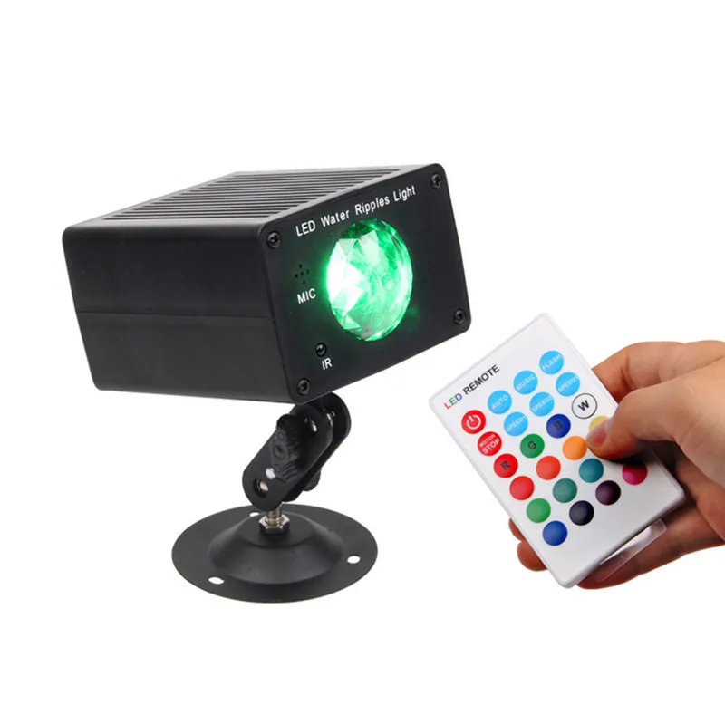 16 Цвета пульт дистанционного управления светодиодный водная рябь светильник