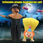 Надувной Чумного доктораперевернутого клоунаСанта-Клауса Одежда Костюм Одежда маскарадный костюм косплей костюмы для взрослых распродажа