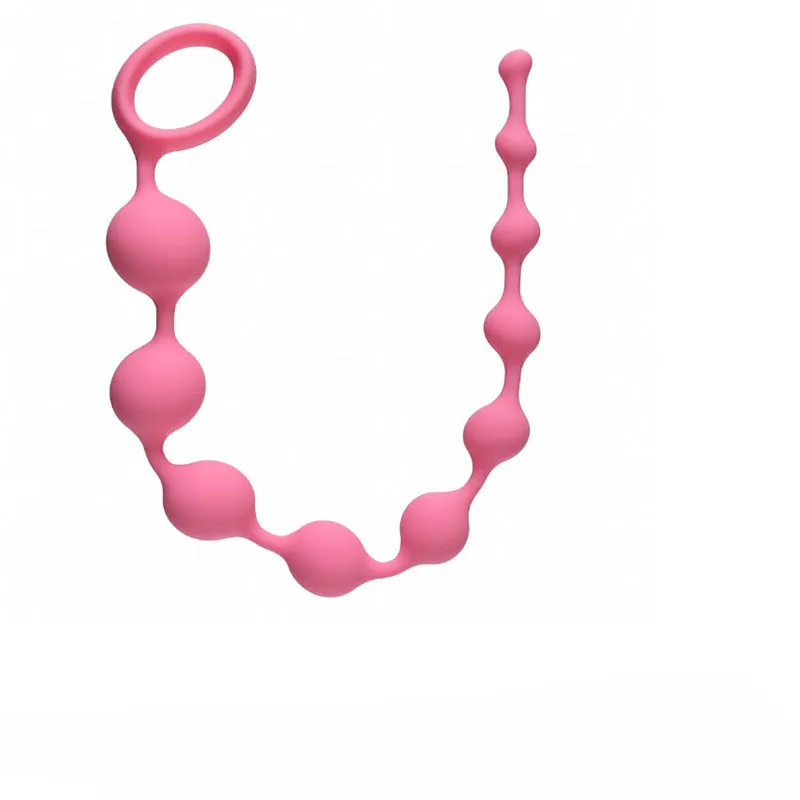 Мягкие Силиконовые анальные шарики Анальная пробка секс игрушки для пар