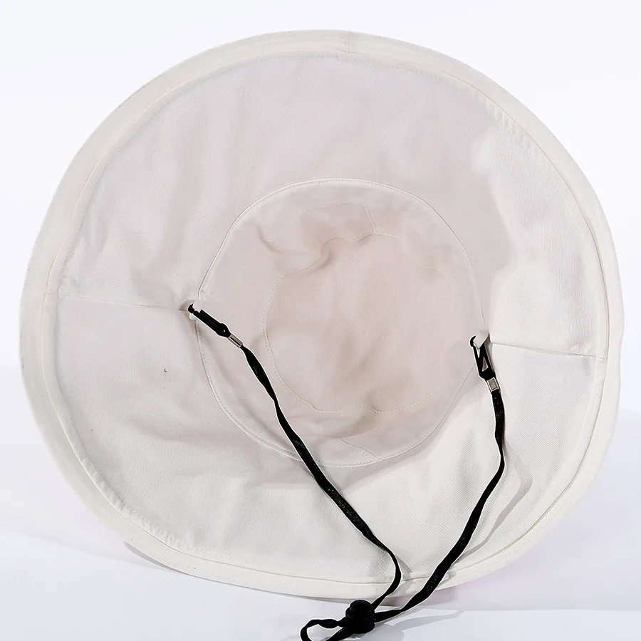 Двусторонняя шляпа с широкими полями для мужчин и женщин однотонная