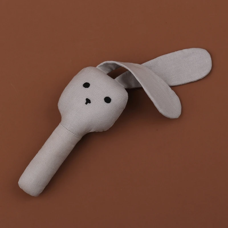 

New Baby Hand Bells Rattles Soft Plush Shaking Toys Newborn Gift Infant Early Educational Toy Cute Rabbit H055