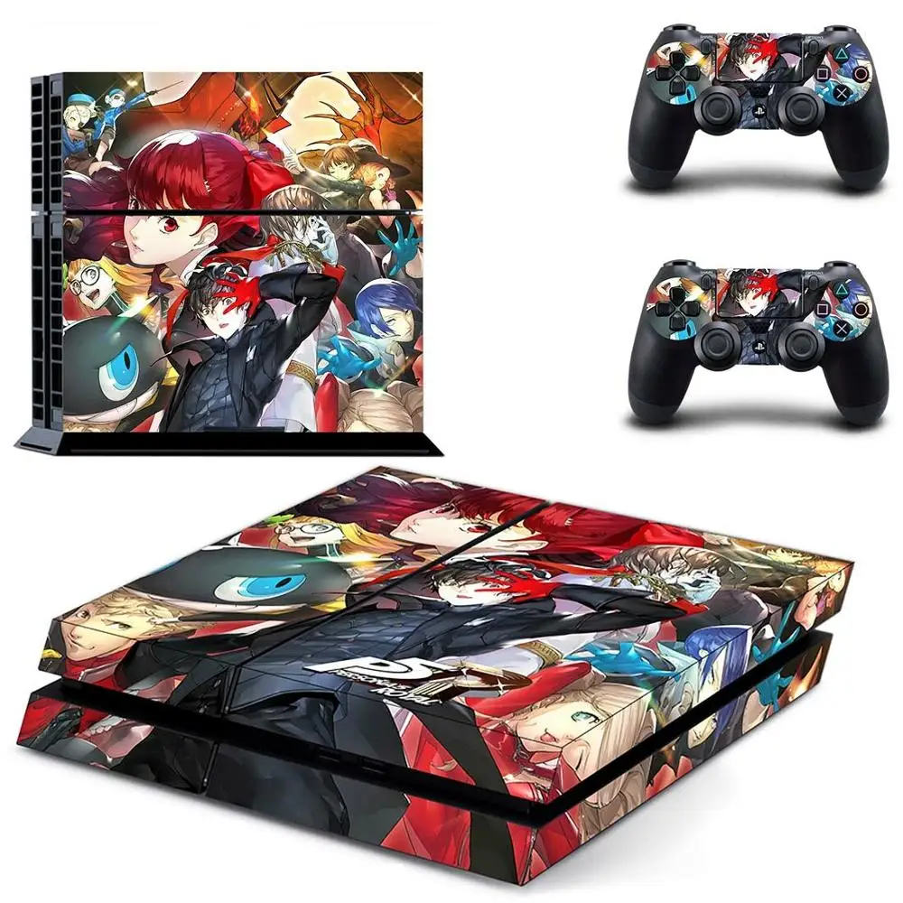 Persona 5: The Royal PS4 наклейки виниловые кожа PS 4 стикер Play station чехол для консоли playstation и