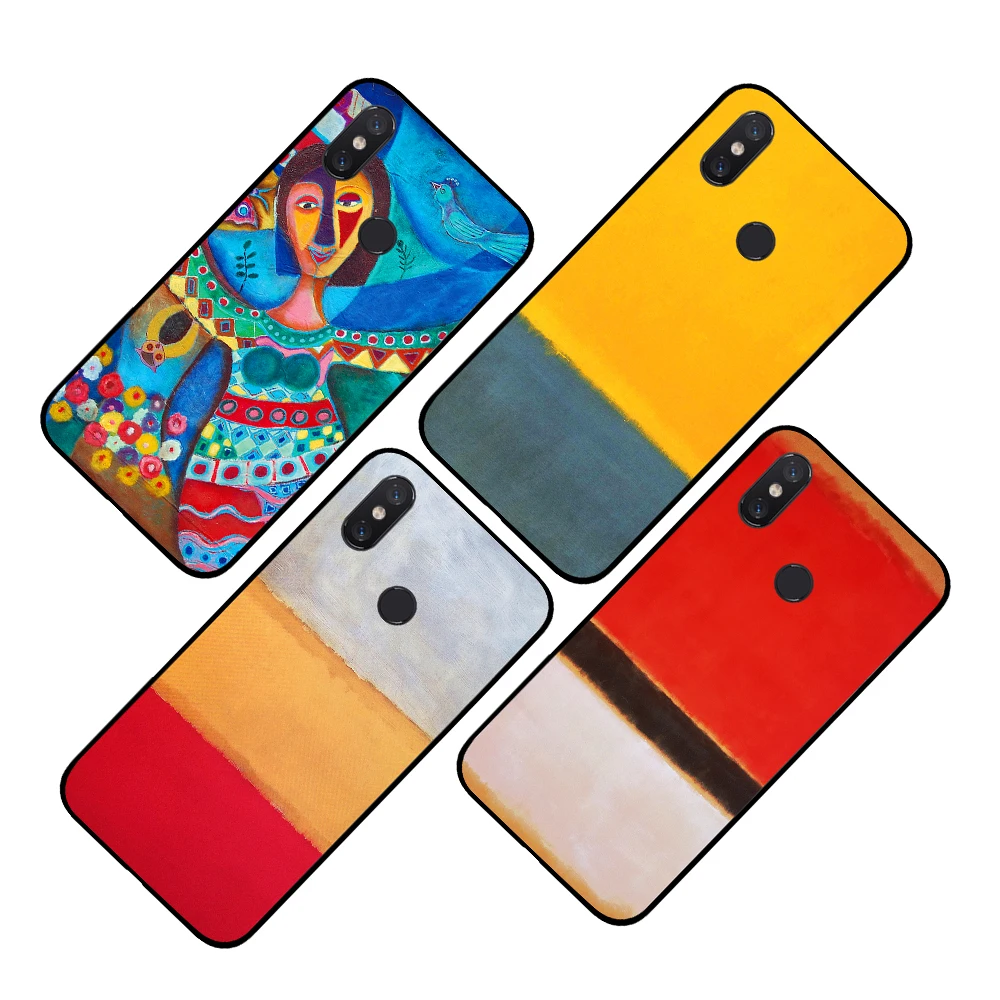 classic paint art illustration For Xiaomi Redmi GO 4 5 6 7 Pro 4A 4X 5A 5Plus 6A cases cover | Мобильные телефоны и