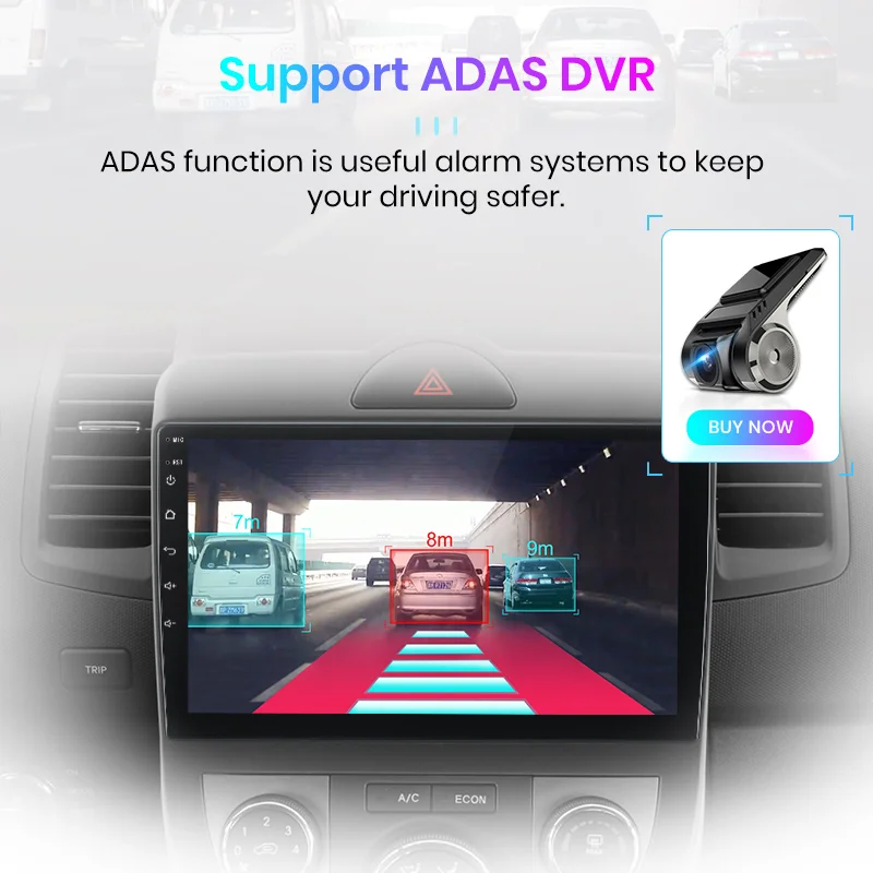 Автомагнитола Junsun V1 для Kia мультимедийный видеоплеер на Android 10 0 2 Гб ОЗУ 32 ПЗУ с GPS