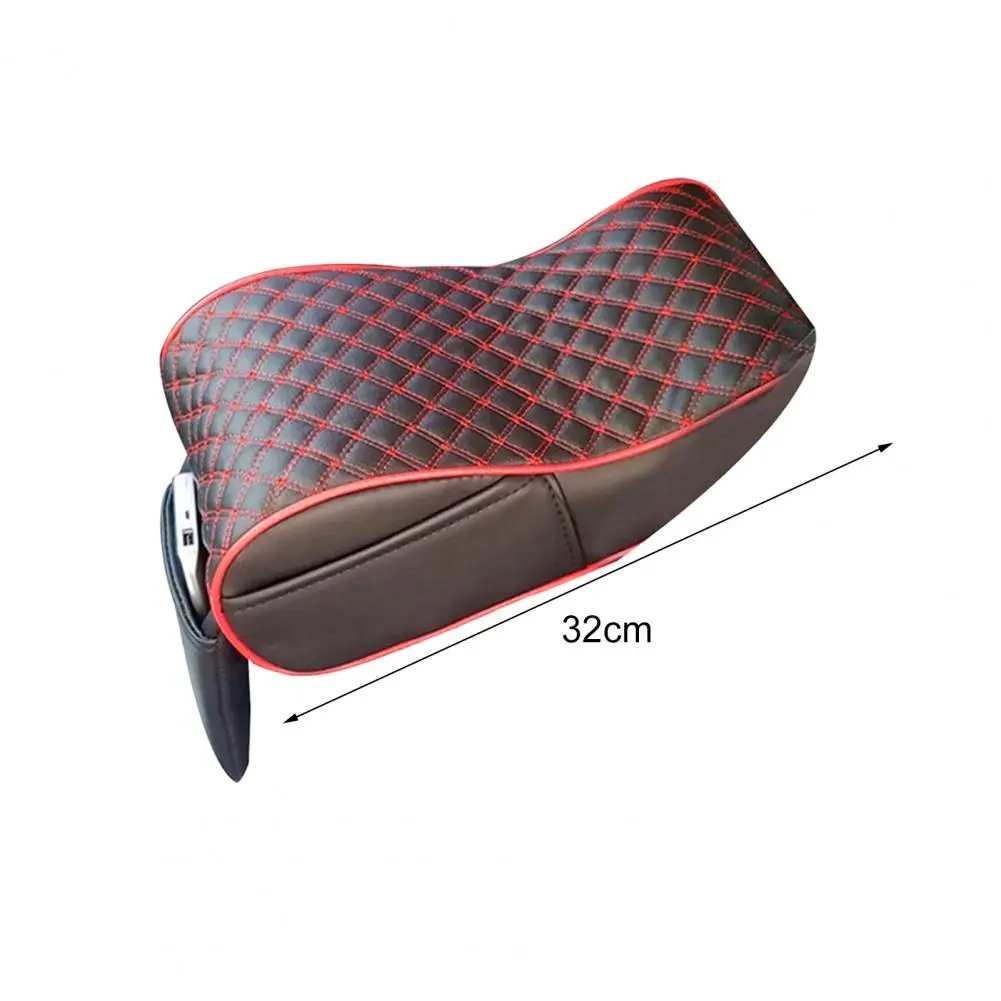Стильная Автомобильная центральная консоль подлокотник мягкая подушка с