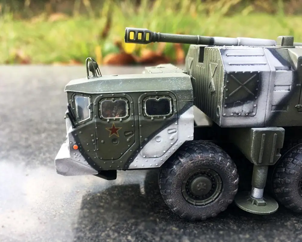 Русский A 222 130 мм 1/72 модель бака готовая нелитая Модель сбора| |