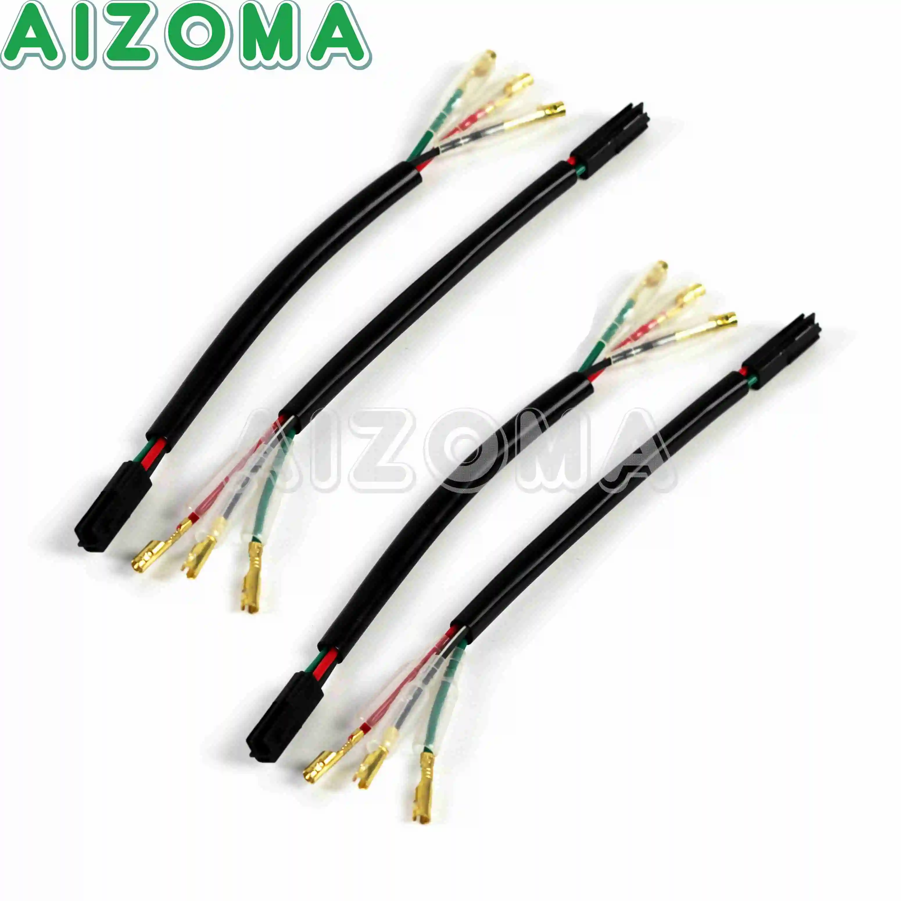 For Honda CBR600RR CBR1000RR 3-Pin Turn Signal Wiring Harness Adapter Indicator Blinker Wire Connectors Plug 2003-2014 CBR 1000 |