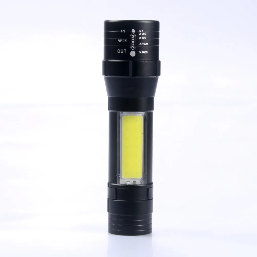 Sky Wolf Eye T6+ COB 4 режима Usb Перезаряжаемый светодиодный фонарь, яркий фонарь, органайзер для безопасности и выживания