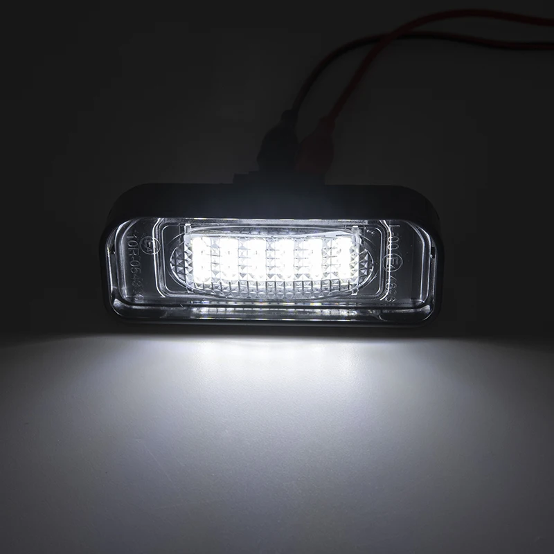 Светодиодный номерных знаков светильник для Mercedes Benz W220 DC 12V 18 SMD 3528 номерной знак