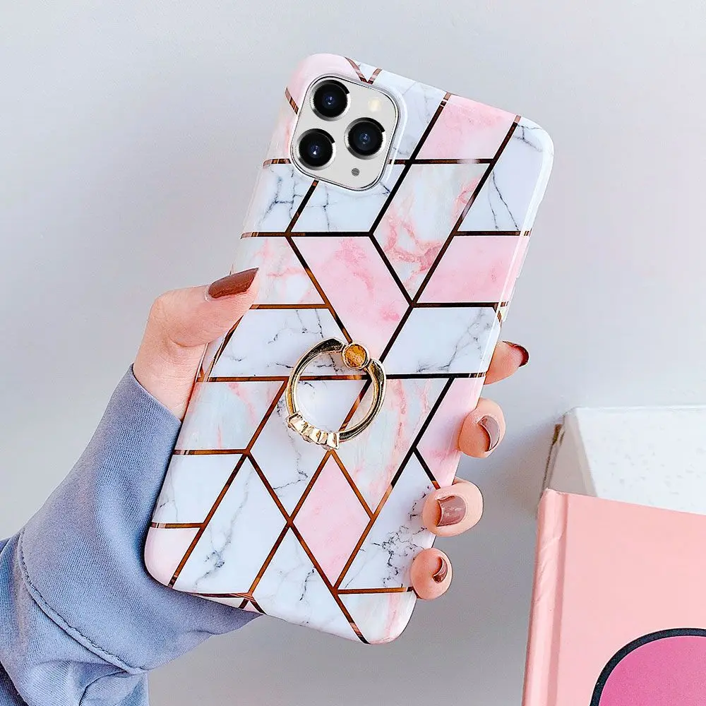 KISS чехол для телефона iPhone 11 Pro Max XS XR 6 6S 7 8 Plus X MAX гальванический геометрический