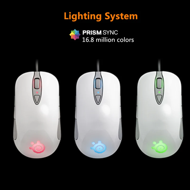 SteelSeries Sensei оптическая игровая мышь [RAW] Frost Blue V2 Edition|Мыши| |