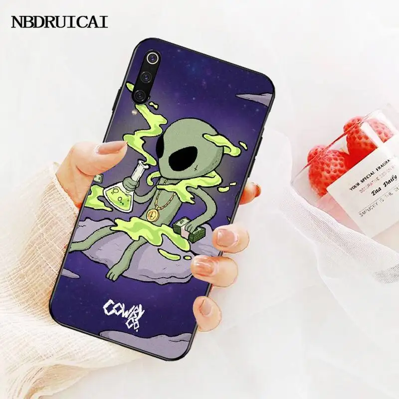 Чехол для телефона PENGHUWAN с милым инопланетянином НЛО роскошный уникальный дизайн