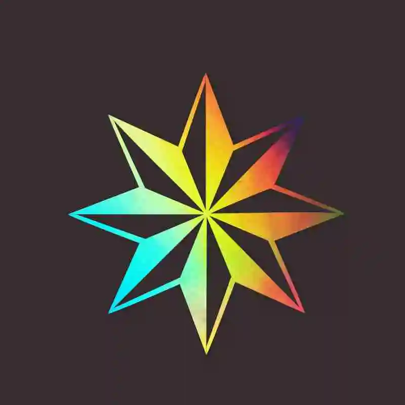 

Creative Thief Star Funny Car/bumper/window Decal Sticker Full Car Decal Personality DIY Decoration Color Size Can Be Customized