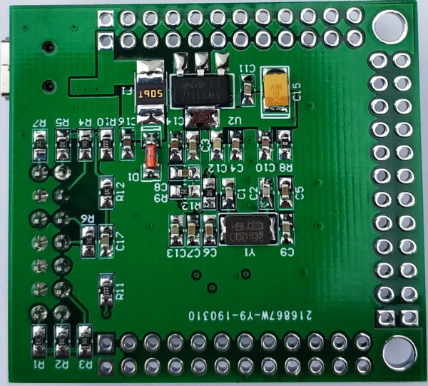 Placa de desarrollo de sistema TMS320F28069 C2000 DSP, placa de n&uacute;cleo de cuatro capas, tama&ntilde;o m&iacute;nimo-1