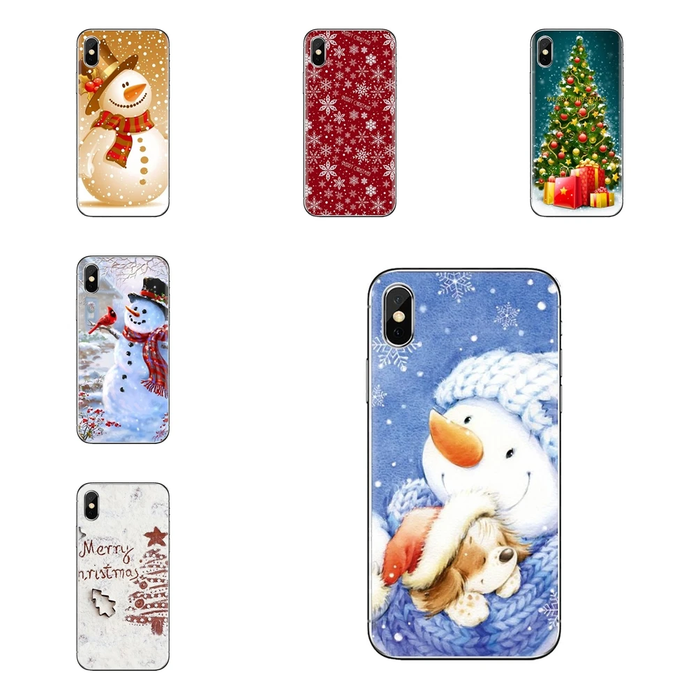 Чехлы для samsung Galaxy S2 S3 S4 S5 MINI S6 S7 edge S8 S9 Plus Note 2 3 4 5 8 Coque Fundas веселые рождественские