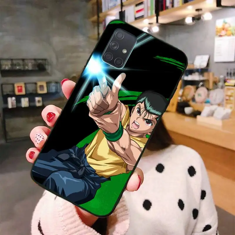 

Yu Yu Yuyu Hakusho anime Soft Rubber Phone Cover For Samsung Galaxy A21S A01 A11 A31 A81 A10 A20E A30 A40 A50 A70 A80 A71 A51