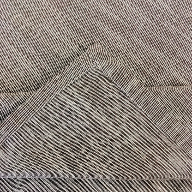 Однотонная скатерть из хлопка и льна светильник синяя Пыленепроницаемая для